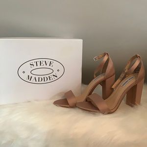 Steve Madden Carrson Heel in Blush Size 8